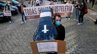 La hostelería gallega se une para exigir un plan de rescate “ya”