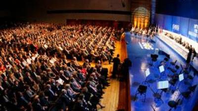 La gala de los Premios Gallegos llenó ayer el aforo del Palacio de Congresos, en Santiago