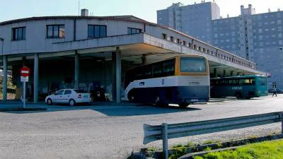 Actual estación de autobuses de Ourense. Foto: E.P.