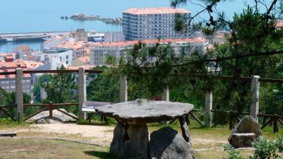 Panorámica da cidade de Ribeira dende o parque periurbano de San Roque. Foto: Suso Souto