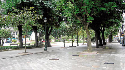 Plaza de Compostela, la Alameda que Vigo robó al mar