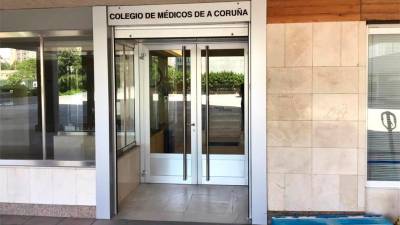 Colegio Oficial de Médicos de A Coruña. Foto: Páxinas Galegas.