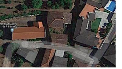 Imagen de Google Maps con el entorno de la iglesia recuperado