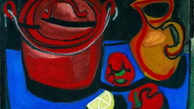 Cadro de Luis Seoane, ‘Cacerola, pimentos y limón’, de 1953
