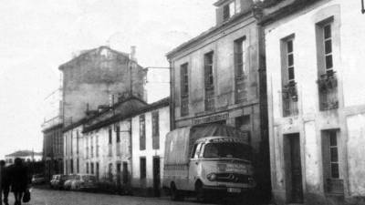 ...Cuando Cristalería Santiaguesa, Caravel o Casa Seisdedos estaban en la Avenida de Vilagarcía