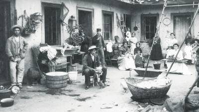 El conventillo fue el primer hogar de muchos inmigrantes recién llegados a la Argentina durante la Gran Inmigración europea.