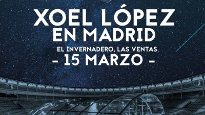 Xoel López actuará en El Invernadero de Madrid
