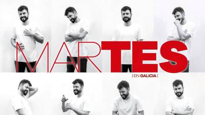 portada del nuevo número de MarteS Galicia con Xurxo Carreño. Fotos: Carmen Martínez Torrón