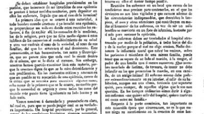 Boletín del Cólera: Num. 5 (18/05/1854).