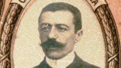 Dr. D. Miguel Gil Casares. Orla de 1909. Promoción de Castelao.