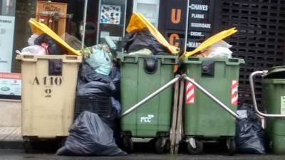 Navidad sin recogida de basura por huelga en nueve municipios
