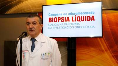 El doctor Rafael López puso en marcha una campaña de micromecenazgo de biopsia líquida