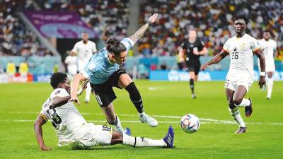 Desplome Uruguay queda eliminada del Mundial. Foto: EP