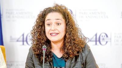 Inmaculada Nieto, candidata a la Junta de Por Andalucía. Foto: E.P.