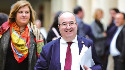 El ministro de Cultura y Deporte, Miquel Iceta. Foto: Europa Press