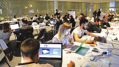 Encuentro digital organizado por Hackathon Spain en pasadas ediciones. Foto: Hadkathon Spain
