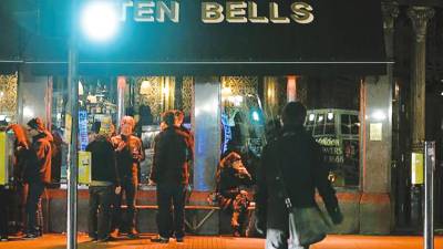 La taberna The Ten Bell, famosa por ser frecuentada por las víctimas de Jack El Destripador.