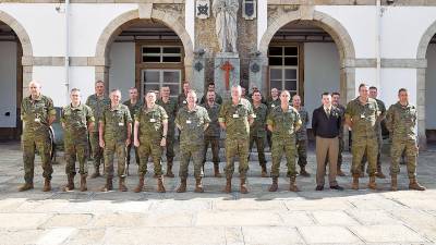 Ejército. Imagen tras la reunión de coordinación de Mandos Logísticos del Ejército.