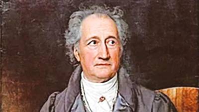 El dramaturgo alemán Johann Wolfgang von Goethe. Foto: W. P. A.