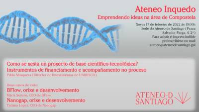 O Ateneo de Santiago inicia hoxe un novo programa sobre ciencia