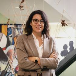 Lourdes Bao, autora del proyecto del IES estradense. F-.I.