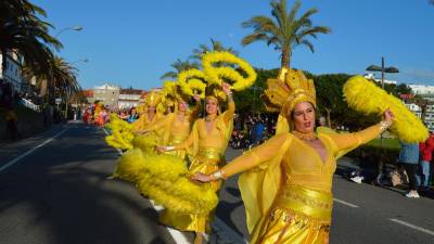 Carnaval en Sanxenxo. (Fuente, ECG)