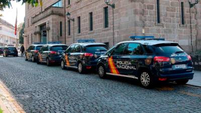 Imagen de la comisaría de Policía Nacional en la capital gallega. Foto: ECG
