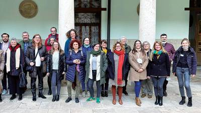 Membros dalgunhas universidades españolas que apostaron por adherirse á RUD. Foto: USC