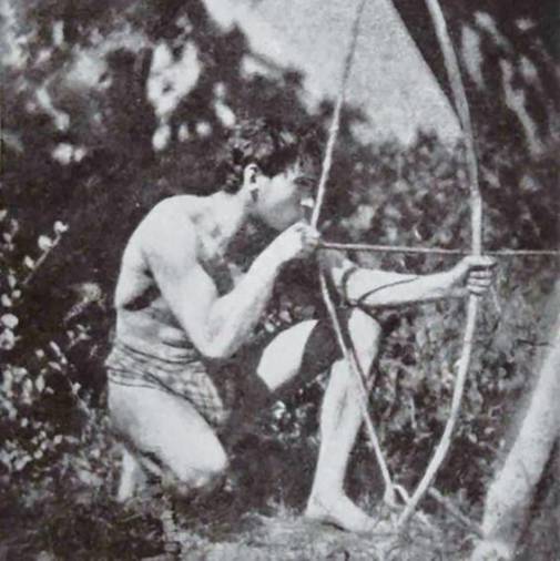 Cajal disfrutando de dos de sus pasiones, la naturaleza y el ejercicio.