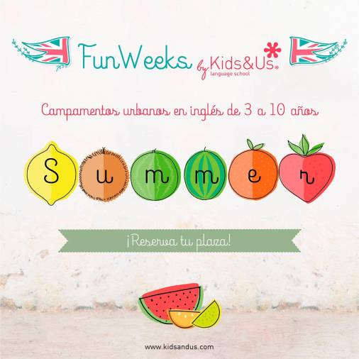 ¡Vuelven las Summer Fun Weeks de Kids&Us Santiago de Compostela!