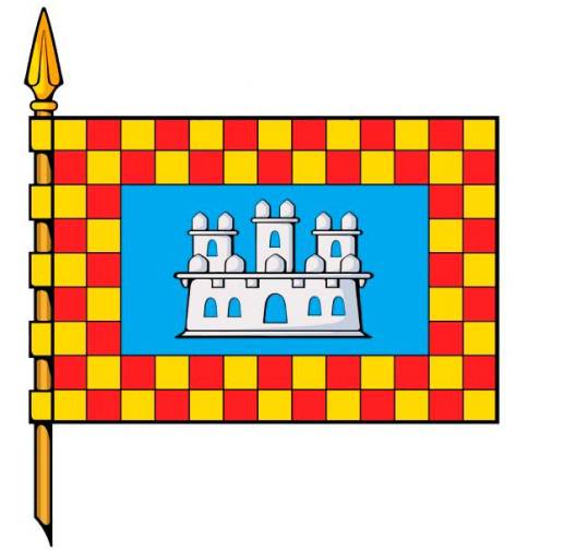Nueva bandera del concello de Soutomaior. FOTO: XUNTA