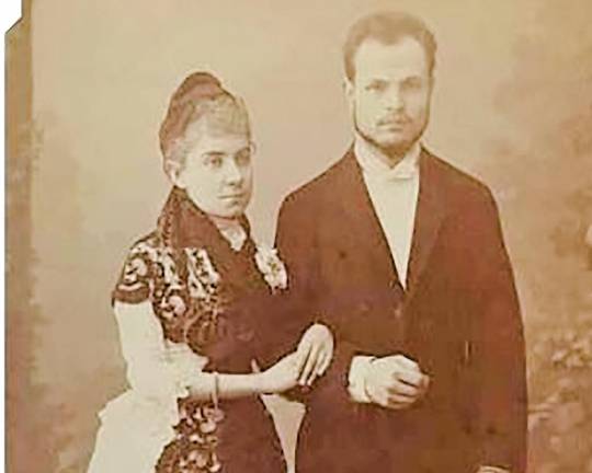 Sofía y su marido Wincenty Lutosawski, profesor, filósofo y diplomático. Foto: A. P.