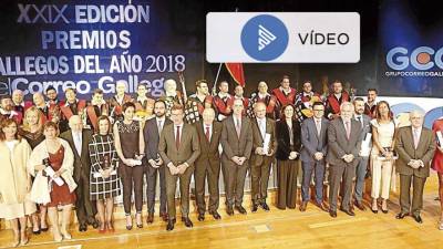 Gala de los Gallegos del Año 2018