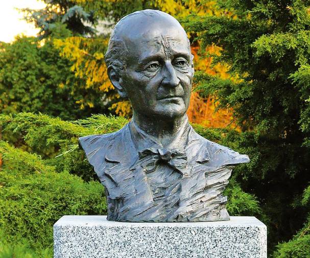Witold Roman Lutosławski. Busto en su Polonia natal. Foto: A. P.