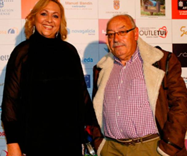 La bloguera Doris Sánchez con el fotógrafo Manuel Blanco Rey. FOTO: F. Blanco, A. Hernández, K. Delgado, P. Sangiao y L. Rodríguez