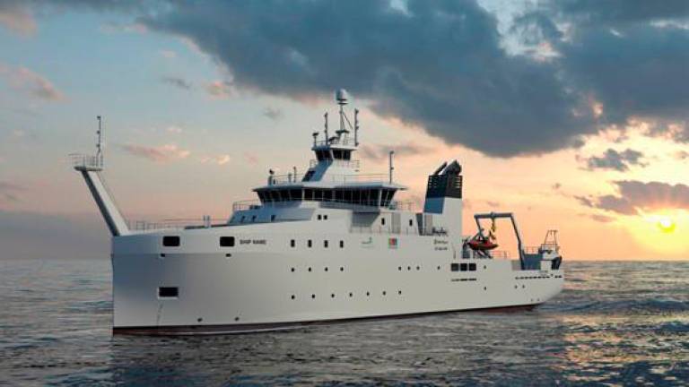 Oceanográfico ‘RV Belgica’ construido por Freire Shipyard. Foto: Gallego 
