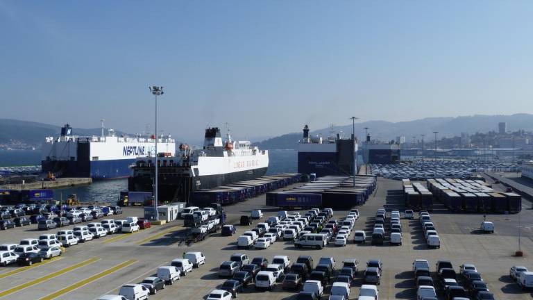 Terminal del puerto de Vigo FOTO: E.P.