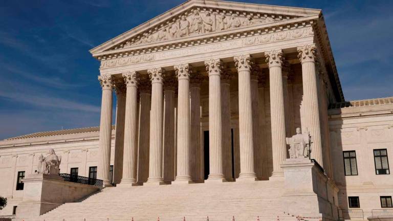 Imagen del Tribunal Supremo en EE.UU. FOTO: OLIVER CONTRERAS