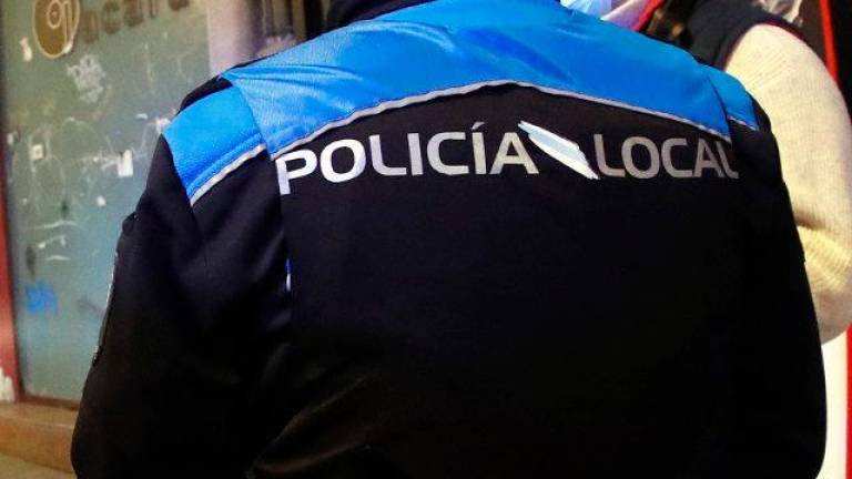 Un agente de la Policía Local de Lugo.