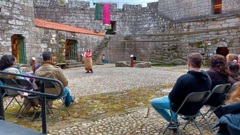 Visita teatralizada este xoves no castelo de Vimianzo. Foto: Concello de Vimianzo