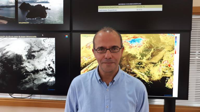 Juan Taboada, meteorólogo e coordinador de Meteogalicia.
