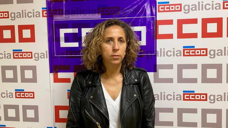 A secretaria xeral de Comisións Obreiras, Amelia Pérez. Foto: Gallego