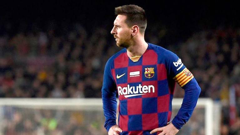 AUSENTE Messi, lesionado, tiene permiso del club para alargar sus vacaciones. Foto: EFE