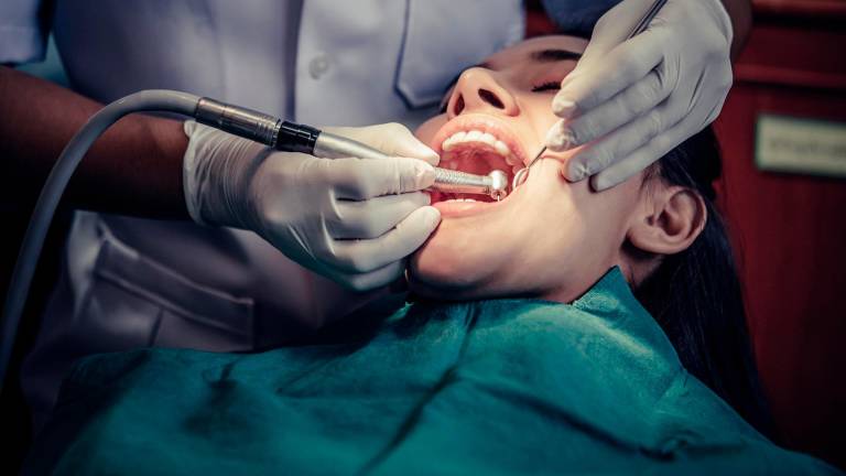 Paciente en el dentista