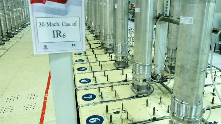 Irán aumenta sus reservas de producción de uranio enriquecido
