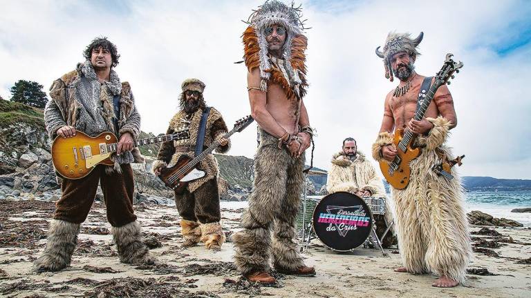 Heredeiros da Crus, uno de los grupos que actuará en el festival que se celebrará en A Estrada. Foto: C. G.