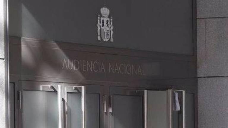 Entrada principal de la sede de la Audiencia Nacional, en Madrid. Foto: Europa Press