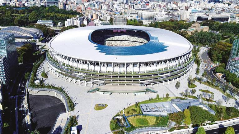 ESTADIO OLÍMPICO. Es la única sede de los Juegos de Tokio que actualmente mantiene actividad. Foto: C. D. J.
