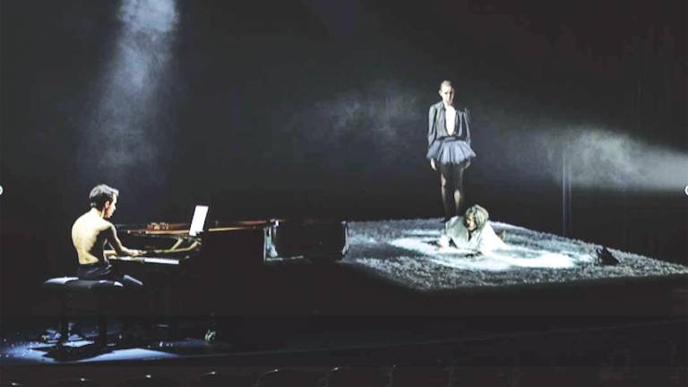 DEBUT. A representación da obra suporá tamén o primeiro rol como actor do pianista Juan Pérez Floristán. Foto: AdG