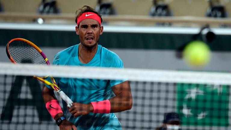Rafa Nadal ante Jannick Sinner en los cuartos de final de Roland Garros 2020 FOTO: JULIEN DE ROSA